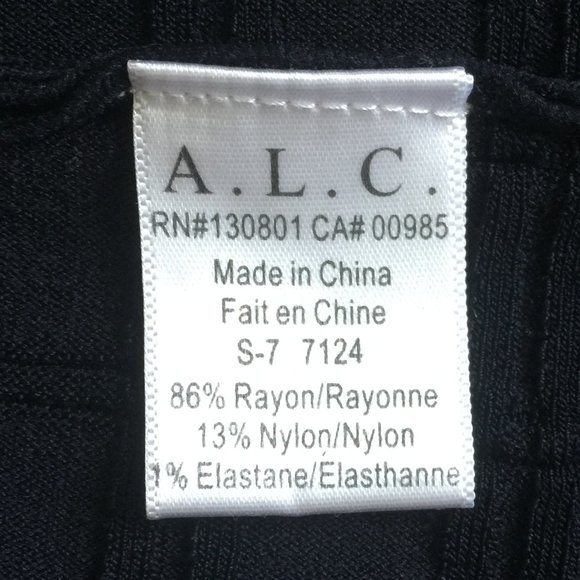 A.L.C. Schultz Basket Weave Knit Fit Sweater Dress - Picture 5 of 7